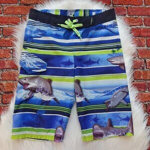 Clearance!💎5/$25 ZeroXposur Boy's Swim Board Shorts Surf Sharks Cargo M 10/12